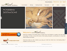 Tablet Screenshot of hotelkarl.com